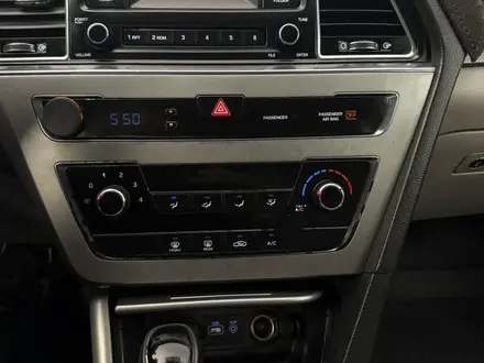 Hyundai Sonata 2016 года за 6 350 000 тг. в Алматы – фото 11