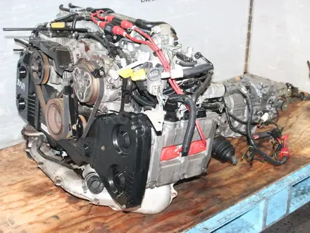 Двигатель на субару ej25 в сборе с коробкой АКПП за 180 000 тг. в Алматы – фото 2