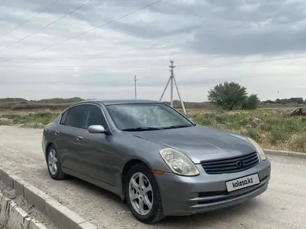 Infiniti G35 2004 года за 3 200 000 тг. в Тараз – фото 7