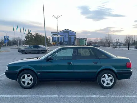 Audi 80 1992 года за 1 800 000 тг. в Тараз – фото 2