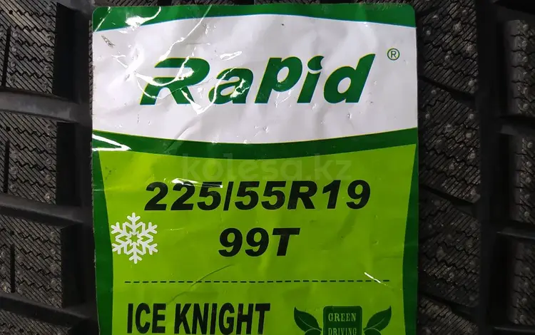 225/55R19 Rapid Ice Knight за 49 000 тг. в Алматы