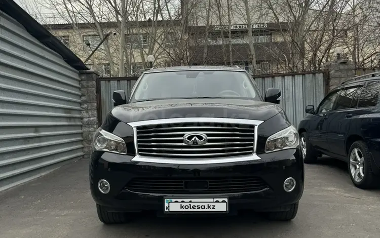 Infiniti QX56 2012 годаүшін11 000 000 тг. в Алматы