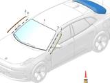 Молдинг лобового стекла левый Zeekr 001 2021-2025 за 21 000 тг. в Алматы