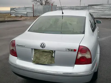Volkswagen Passat 2003 года за 2 300 000 тг. в Алматы – фото 6