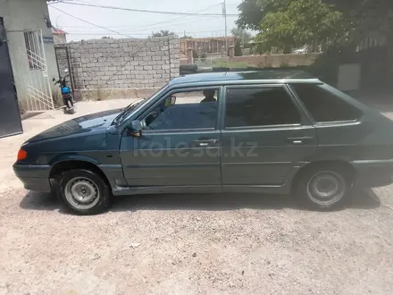ВАЗ (Lada) 2114 2007 года за 600 000 тг. в Шымкент – фото 5