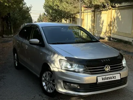 Volkswagen Polo 2016 года за 5 800 000 тг. в Алматы – фото 2
