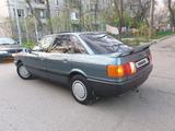 Audi 80 1991 года за 980 000 тг. в Алматы – фото 5
