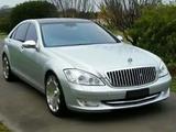 Решётка Maybach style на w221, s500 за 55 500 тг. в Астана