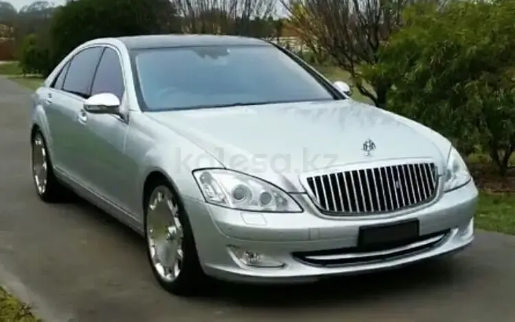 Решётка Maybach style на w221, s500 за 55 500 тг. в Астана
