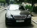 Решётка Maybach style на w221, s500үшін55 500 тг. в Астана – фото 2