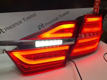 Задние фонари на Camry V55 2014-17 дизайн Mercedes (Красный цвет) за 110 000 тг. в Шымкент – фото 5