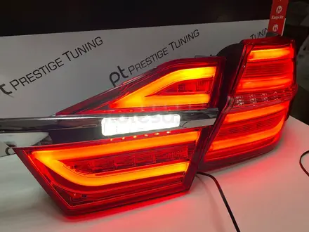 Задние фонари на Camry V55 2014-17 дизайн Mercedes (Красный цвет) за 110 000 тг. в Шымкент – фото 6