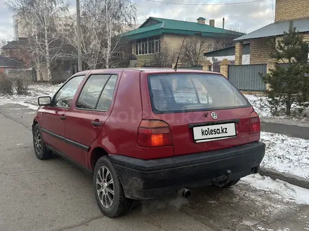 Volkswagen Golf 1992 года за 1 100 000 тг. в Астана – фото 5