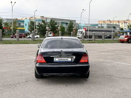 Mercedes-Benz S 500 2001 года за 4 500 000 тг. в Алматы – фото 7