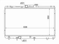 Радиатор охлаждения двигателяfor22 350 тг. в Талдыкорган