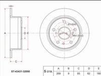 Диск тормознойүшін10 300 тг. в Астана