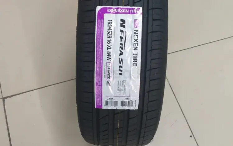 Летняя шина 195/45R16 84W Z XL NFERA SU1 NEXEN за 32 000 тг. в Алматы