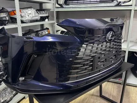 Бампер передний бу в сборе Lexus RX 2022-2025 за 750 000 тг. в Астана – фото 3
