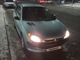 Peugeot 206 2006 годаүшін2 000 000 тг. в Астана – фото 3