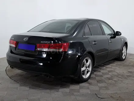 Hyundai Sonata 2007 года за 2 590 000 тг. в Астана – фото 5