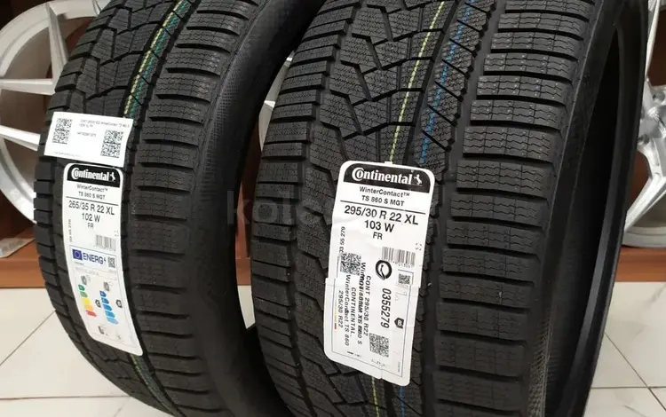 265/35 — 295/30 R22 Continental WinterContact TS 860S — Германияүшін235 000 тг. в Алматы