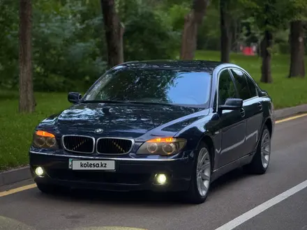 BMW 750 2005 года за 4 500 000 тг. в Алматы – фото 3