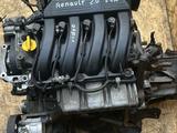 Двигатель 2.0см (F4R) Рено Лагуна в навесе привозной европеец за 450 000 тг. в Алматы