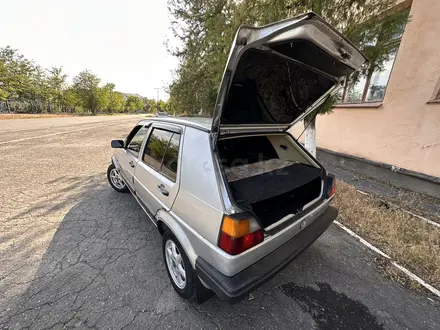 Volkswagen Golf 1990 года за 1 200 000 тг. в Кентау – фото 8