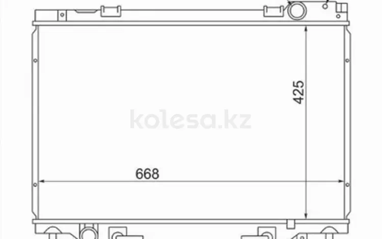 Радиатор Двигателя за 26 300 тг. в Павлодар