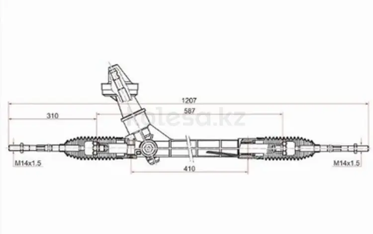 Рейка рулевая за 33 200 тг. в Шымкент