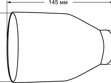 Насадка на глушитель 53*100*145. за 7 644 тг. в Алматы – фото 12