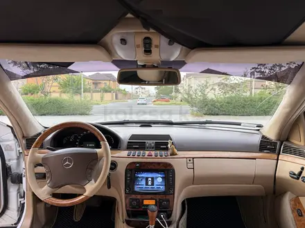 Mercedes-Benz S 320 2002 года за 4 000 000 тг. в Актау – фото 9