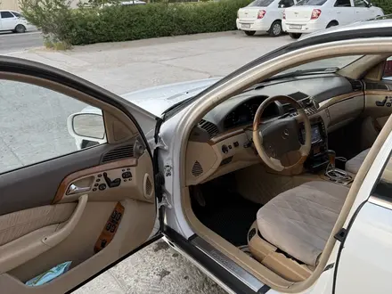 Mercedes-Benz S 320 2002 года за 4 000 000 тг. в Актау – фото 17