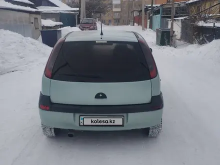 Opel Corsa 2002 года за 2 300 000 тг. в Караганда – фото 4