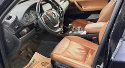 BMW X3 2016 года за 10 500 000 тг. в Астана – фото 3