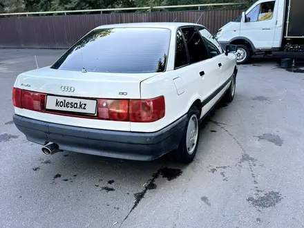 Audi 80 1988 года за 1 550 000 тг. в Алматы – фото 3