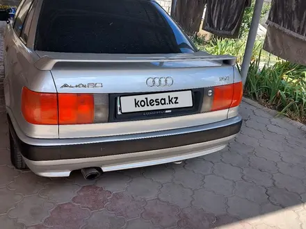 Audi 80 1992 года за 2 450 000 тг. в Тараз – фото 13