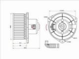 Мотор отопителя салона за 12 800 тг. в Астана