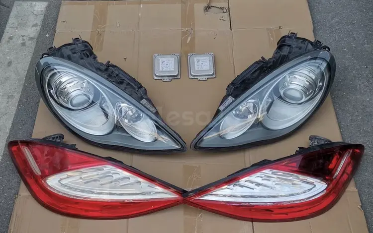 Весь комплект передних фар и задних фонарей на porsche panamer за 25 000 тг. в Алматы