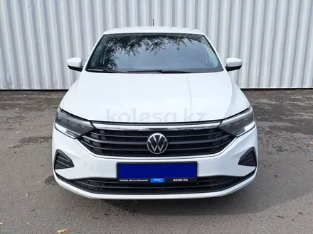 Volkswagen Polo 2021 года за 6 890 000 тг. в Алматы – фото 2