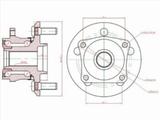 Ступичный узел задн за 11 700 тг. в Алматы