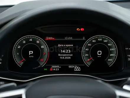 Audi A6 2022 года за 22 000 000 тг. в Алматы – фото 20