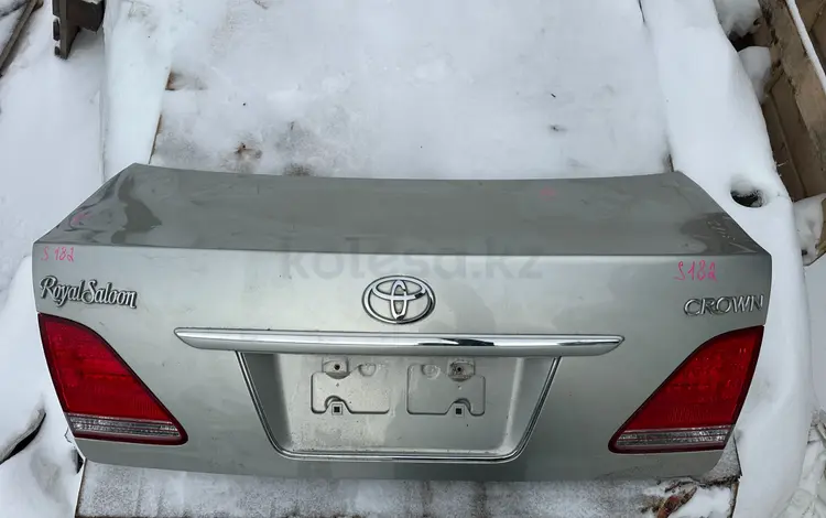 Крышка багажника Toyota Crown 180 кузов 2003-08 год, оригинал из Японииүшін50 000 тг. в Караганда