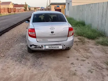 ВАЗ (Lada) Granta 2190 2014 года за 1 200 000 тг. в Кызылорда – фото 4