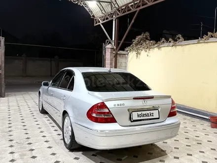 Mercedes-Benz E 320 2004 года за 6 200 000 тг. в Шымкент – фото 5