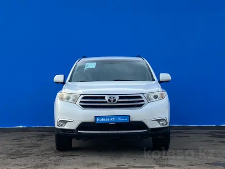 Toyota Highlander 2013 года за 10 590 000 тг. в Алматы – фото 2