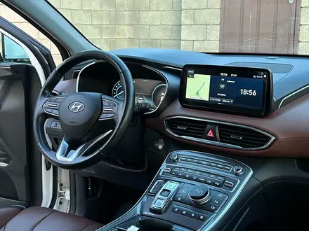 Hyundai Santa Fe 2022 года за 15 900 000 тг. в Шымкент – фото 12