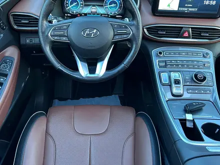 Hyundai Santa Fe 2022 года за 15 900 000 тг. в Шымкент – фото 11