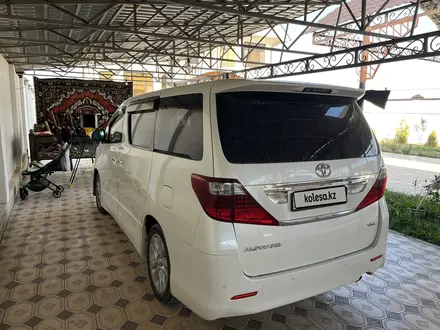 Toyota Alphard 2010 года за 7 200 000 тг. в Тараз – фото 4