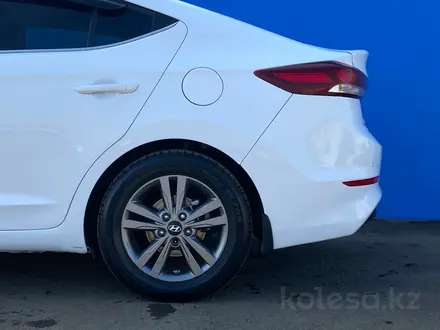 Hyundai Elantra 2018 года за 7 940 000 тг. в Алматы – фото 7